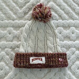 New Era University of Denver DU Women’s Knit Pom Beanie